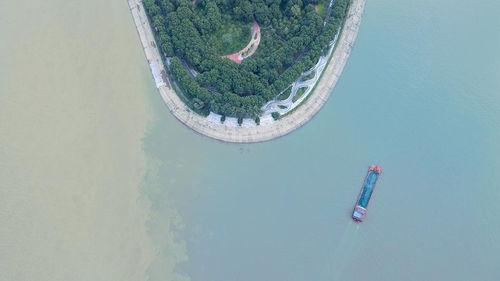 航拍长江头条最新,壮美画卷尽收眼底