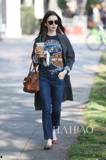 明星姐街拍,街头潮流新风向