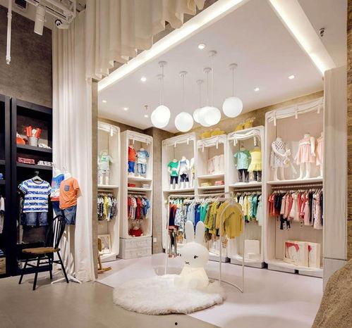 童装店布置网红图,打造时尚童趣购物空间