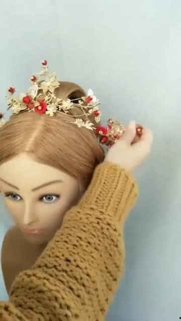 网红甜美款双麻花辫图片,双麻花辫造型美翻天